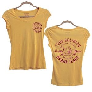 TRUE RELIGION Vintage World Tour T-Shirt XS